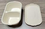 100% Biodegradable Disposable Dinnerware Compostable Sugarcane Food Container