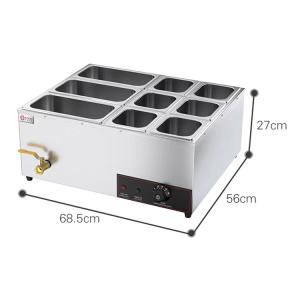 Wholesale Commercial Catering Equipment Electric Counter Top Food Warmer for Hotel Restaurant from china suppliers