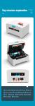 ROHS USB 3 Inch Label Printer Sticker Label Maker For Logistics Shipping