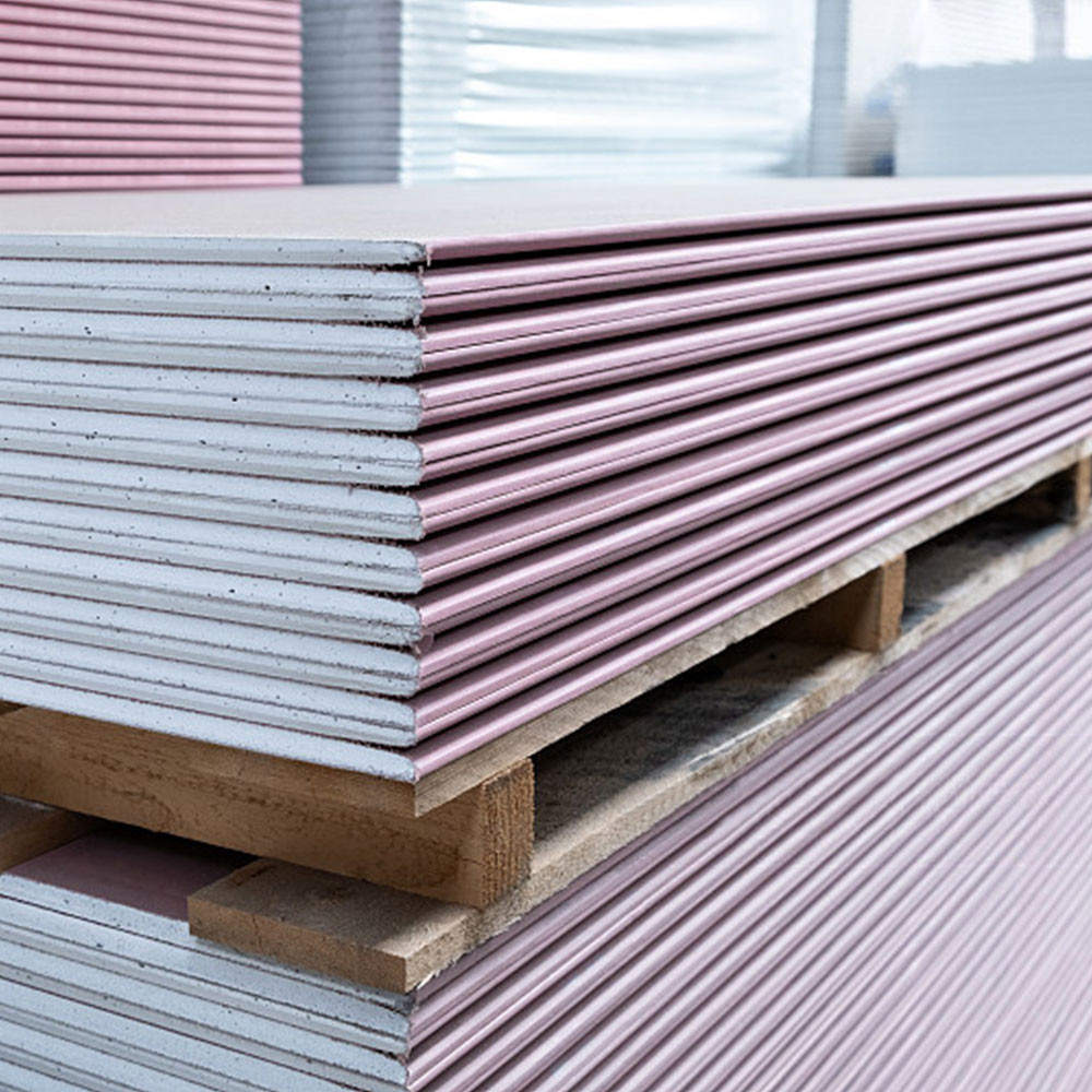 High Quality 12mm Fire Resistant Gypsum Board 4x8 Fire Resistant Plasterboard For Drywall And Ceiling