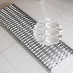 HRPO Steel Galvanized Steel Grating For Stair Treads High Bearing Capacity