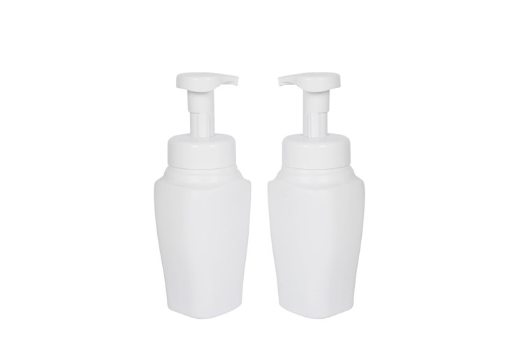 500ml HDPE Foam Pump Bottle Skin Care Packaging Customized Color And Logo UKF10