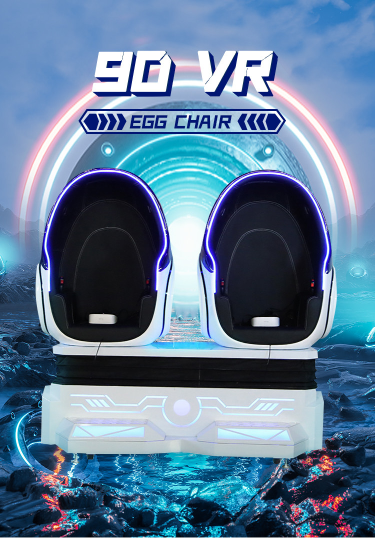 9d Cinema 360 Rotation VR Egg Shooting Simulator For Shopping Mall
