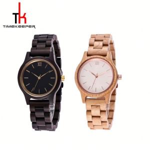 Wholesale Sport Bamboo Wood Watches Wrist Watch For Men Japan 2035 Movement from china suppliers