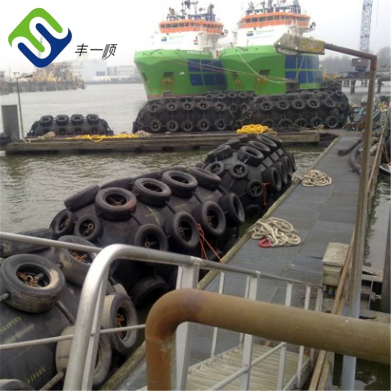 Yokohama Type Pneumatic Rubber Fender Customize Sizes Diameter 3.3m