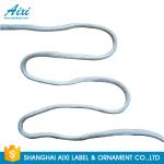 Polyester Woven Tape Cotton Webbing Straps For Garment / Bags
