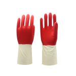 12 Inches Natural 45g Rubber Dishwashing Gloves Waterproof