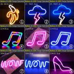 Wholesale LED Neon Night Light Sign Wall Art Sign Night Lamp Xmas Birthday Gift