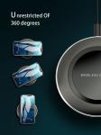 ABS PC 10W Iphone Portable Smartphone Charger Pad ROHS Approval