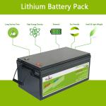 6000 Cycles 12v Lifepo4 Battery 400ah Lithium Ion Battery Travel Caravan Battery