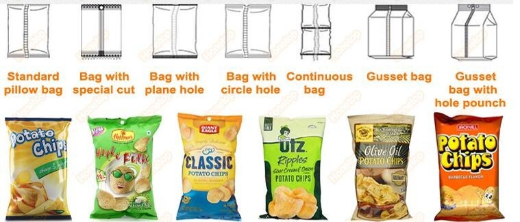 8.4 Ton / Day Peanut Cashew Nuts Packing Machine