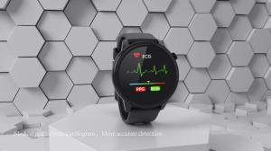 Wholesale HL31 Smart Watches BT4.2 40MHz Round Weather Record Sleep Time 160KB RAM from china suppliers