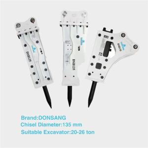 Wholesale 20 Tons 25 Tons Excavator Hydraulic Hammer Breaker 135mm Wide Hydraulic Rock Hammer HB20G from china suppliers