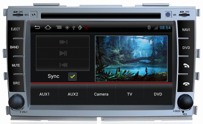 Ouchuangbo Car GPS DVD Player Android 4.0 Kia Forte 2008-2011 with 3G Wifi S150 iPod USB Audio System OCB-038C