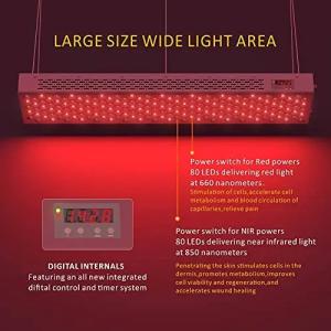Wholesale Convenient Body Care 1000W Red Light Therapy Panel 50Hz-60Hz Frequency Range from china suppliers