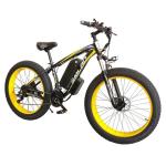 Unisex Fat Tire Electric Mountain Bike With Downtube Battery Multifunctional