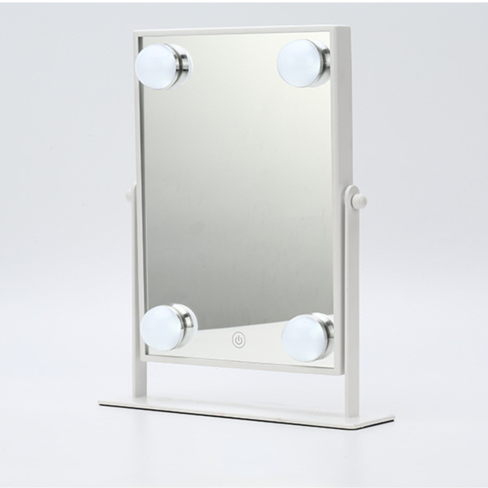 Hollywood Style LED Vanity Mirror with Large Custom Big Fill Body Makeup and Extra LOGO