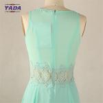 Fashion lace fabric summer designer one piece party China woman chiffon dress