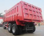 Sinotruk Heavy Duty Tipper Trucks Right Hand Driving 336 HP Tri Axles Front