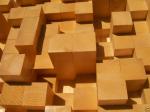 Interior Decorative 3D Solid Wood Acoustic Diffuser Panels For Office Building