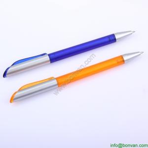Wholesale simple twist logo brand pen, twist branded gift pen from china suppliers