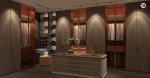 Corrosion Resistant Stainless Steel Bedroom Walk In Closet Sophisticated
