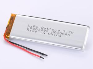 Wholesale LP803493 3.7V 3000MAH Li-ion Battery Manufacturers JST/Customized Connector Type for Long-Lasting Performance from china suppliers