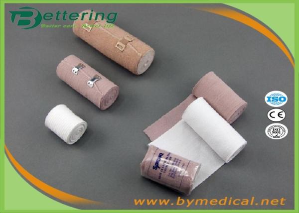 Rubber High Elastic Medical Supplies Bandages , Compression Bandages For Wounds