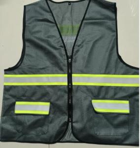 Wholesale Two Pocket Safety Vest Net Reflective Highway Mesh Police Vest High Visibility from china suppliers