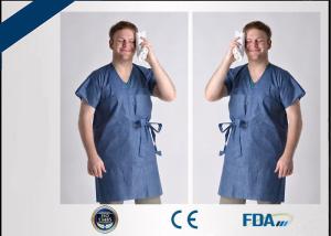 Wholesale Non Woven Disposable Isolation Gown , Hygienic Disposable Protective Coveralls from china suppliers
