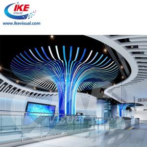 Wholesale P1.8 Mall Indoor LED Ceiling Display Screen Soft Rubber 1000 Nits from china suppliers