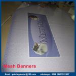 Hanging PVC Mesh Fence Vinyl Promotional Banner