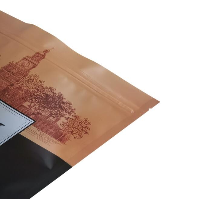 Custom Heat Seal Aluminum Foil Mylar Bags 50 Microns With Tear Notch