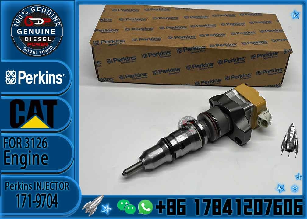 1563895 1697408 Engine Parts Fuel Injector 156-3895 169-7408 171-9704 For CAT Caterpillar 3412 1719704 engine