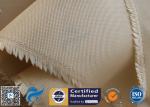 Brown 800℃ 600g Satin Silica Fabric Fiberglass High Temperature Cloth Durable
