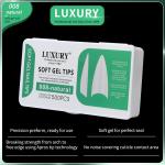 500pcs Sharp-Shaped Full Cover False Nails with Ultrathin Design for Nail Art