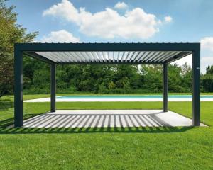 Wholesale Waterproof Louver Roof Aluminium Pergola Outdoor Bioclimatic from china suppliers