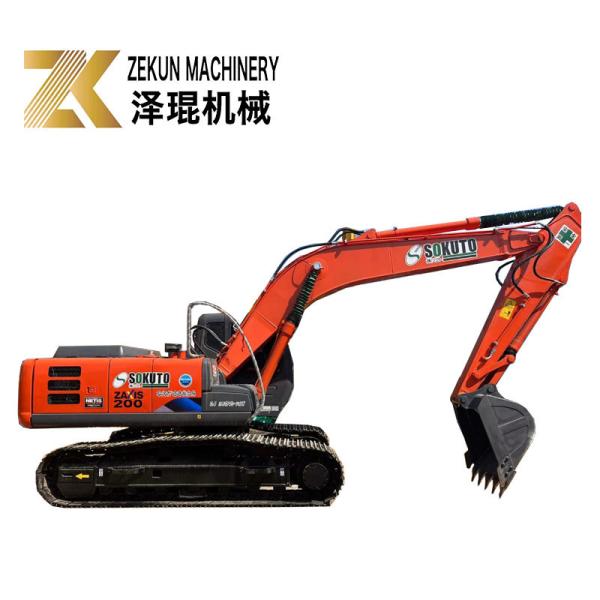 20 Ton Used Second Hand HITACHI ZX 200-3G Crawler Excavator Digger Good