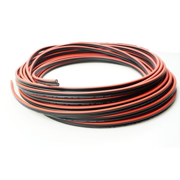 16mm Twin Core Solar Cable 2x120/0.4mm Tinned Copper TUV Certified