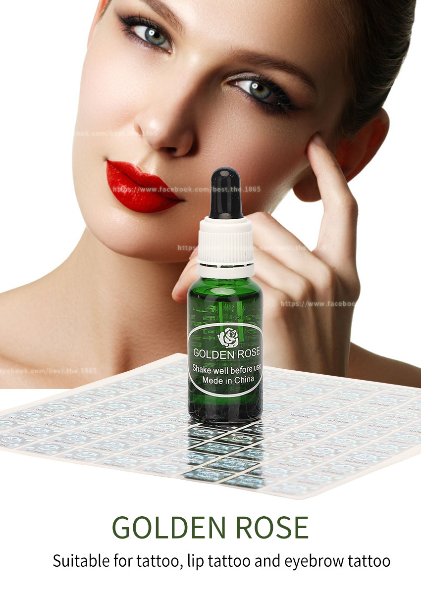 Golden Rose Tattoo Anesthetic Numbing Liquid Eyebrow Tattoo Numbing Cream