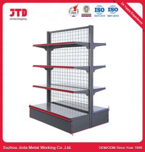 Wholesale Customized Metal Floor Wire Display Shelves For Supermarket Retail Store from china suppliers