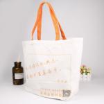 Eye-Catching Pure Cotton Foldable Online Shopping Tote Bag Canvas bags