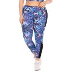 Polyester Women's High Waist Yoga Leggings / Workout Pants With Side Pocket