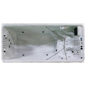 Wholesale 4.8m Outdoor Spa Hot Tub Endless Swim Spa Acrylic Swimming Pool from china suppliers