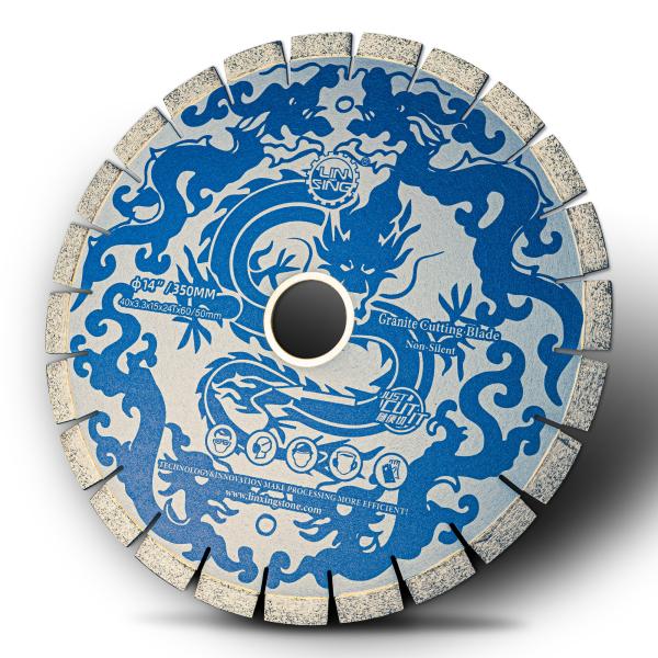 Fast Cutting and Long Lifespan D350mm Granite Diamond Saw Blade for Brazil