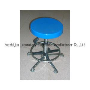 Wholesale Durable Antirust Adjustable Height Lab Stool , Stainless Steel Science Lab Chairs from china suppliers