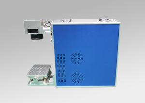China Portable Desktop Fiber Laser Marking Machine 110 * 110mm Working Area on sale