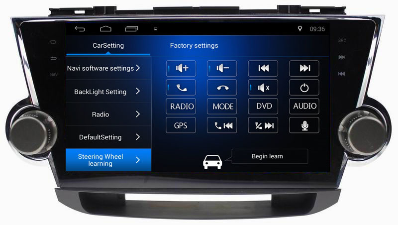 Ouchuangbo car radio multi media touch screen for Toyota Highlander 2011-2014 with USB SWC 1080 gps navi android 8.1