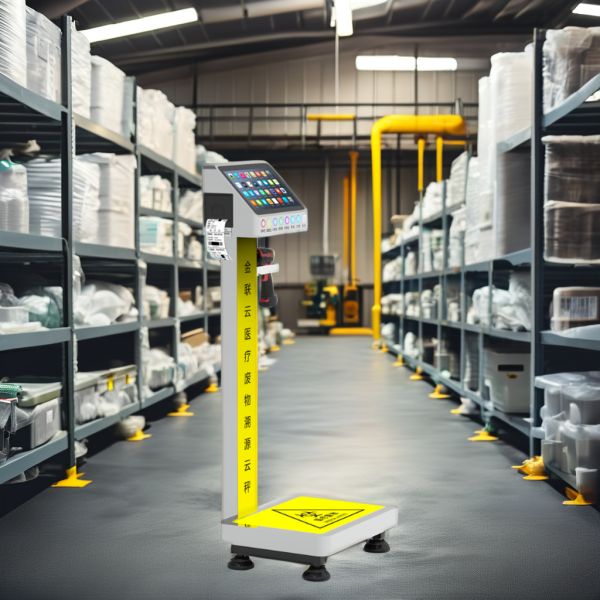 10-Inch Medical Waste Platform Scale Outdoor Android System With QR Code Traceability KG Capacity ODM Customization Support