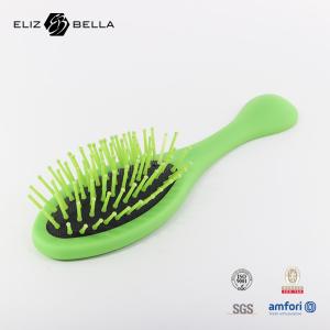 Wholesale Custom Logo New Design 100% Maze Biodegradable Curved Vented Hair Brush Detangling Hair Brush For Women Hair Curly Comb from china suppliers